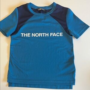 The North Face Blueish Teal and Navy T-Shirt